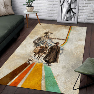 Mary Fields Stagecoach Mary Area Rug Vintage Western Wild West Cascade Region Pioneer