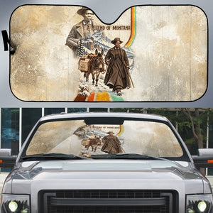 Mary Fields Stagecoach Mary Auto Sun Shade Vintage Western Wild West Cascade Region Pioneer