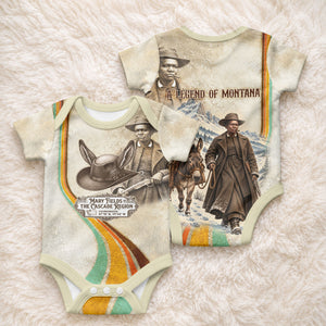 Mary Fields Stagecoach Mary Baby Onesie Vintage Western Wild West Cascade Region Pioneer