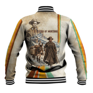 Mary Fields Stagecoach Mary Baseball Jacket Vintage Western Wild West Cascade Region Pioneer