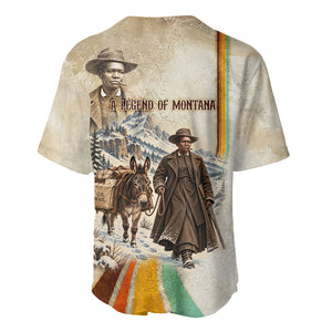 Mary Fields Stagecoach Mary Baseball Jersey Vintage Western Wild West Cascade Region Pioneer