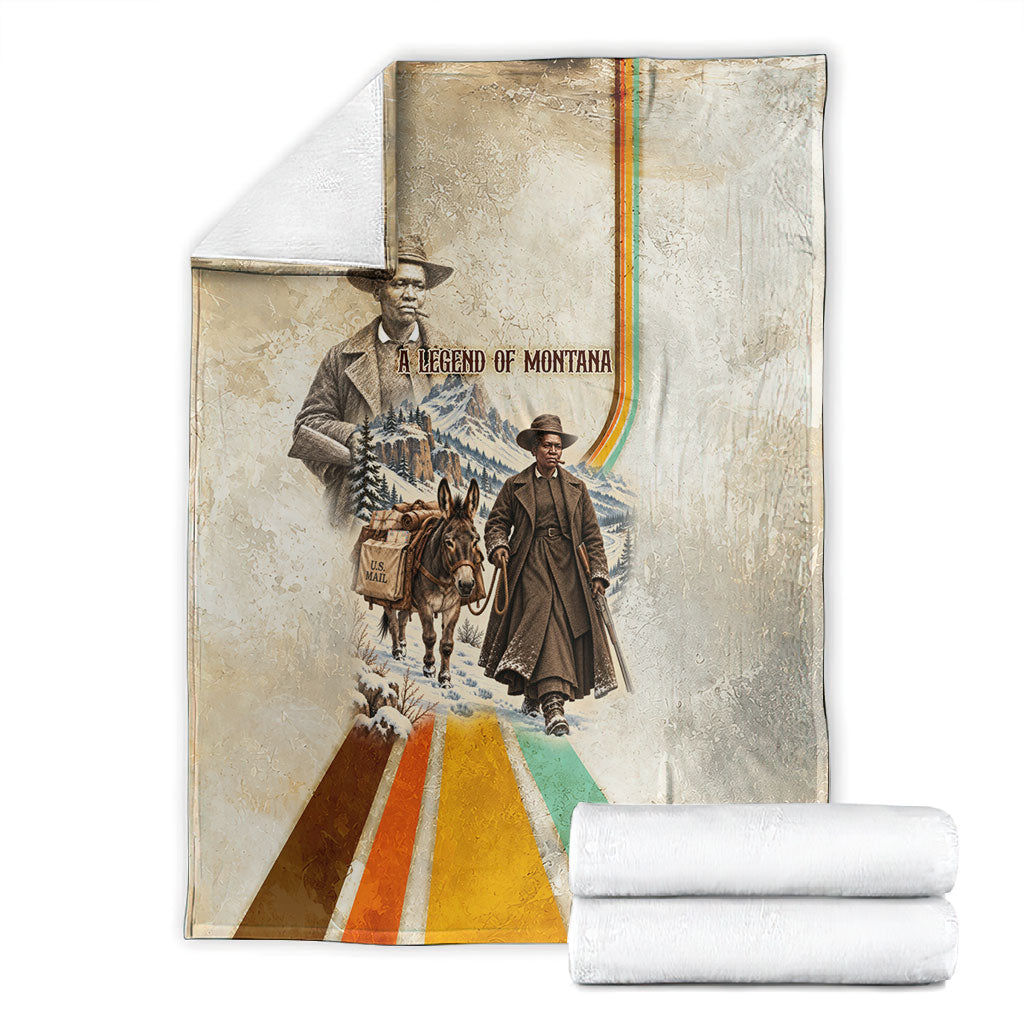 Mary Fields Stagecoach Mary Blanket Vintage Western Wild West Cascade Region Pioneer