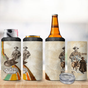 Mary Fields Stagecoach Mary 4 in 1 Can Cooler Tumbler Vintage Western Wild West Cascade Region Pioneer