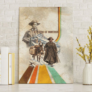 Mary Fields Stagecoach Mary Canvas Wall Art Vintage Western Wild West Cascade Region Pioneer