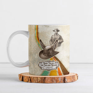 Mary Fields Stagecoach Mary Ceramic Mug Vintage Western Wild West Cascade Region Pioneer