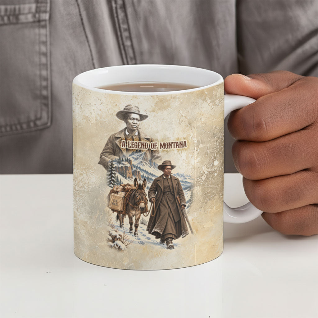 Mary Fields Stagecoach Mary Ceramic Mug Vintage Western Wild West Cascade Region Pioneer