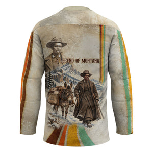 Mary Fields Stagecoach Mary Hockey Jersey Vintage Western Wild West Cascade Region Pioneer