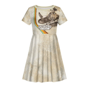 Mary Fields Stagecoach Mary Kid Short Sleeve Dress Vintage Western Wild West Cascade Region Pioneer