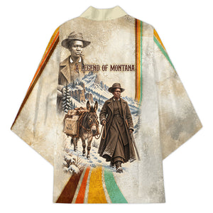 Mary Fields Stagecoach Mary Kimono Vintage Western Wild West Cascade Region Pioneer