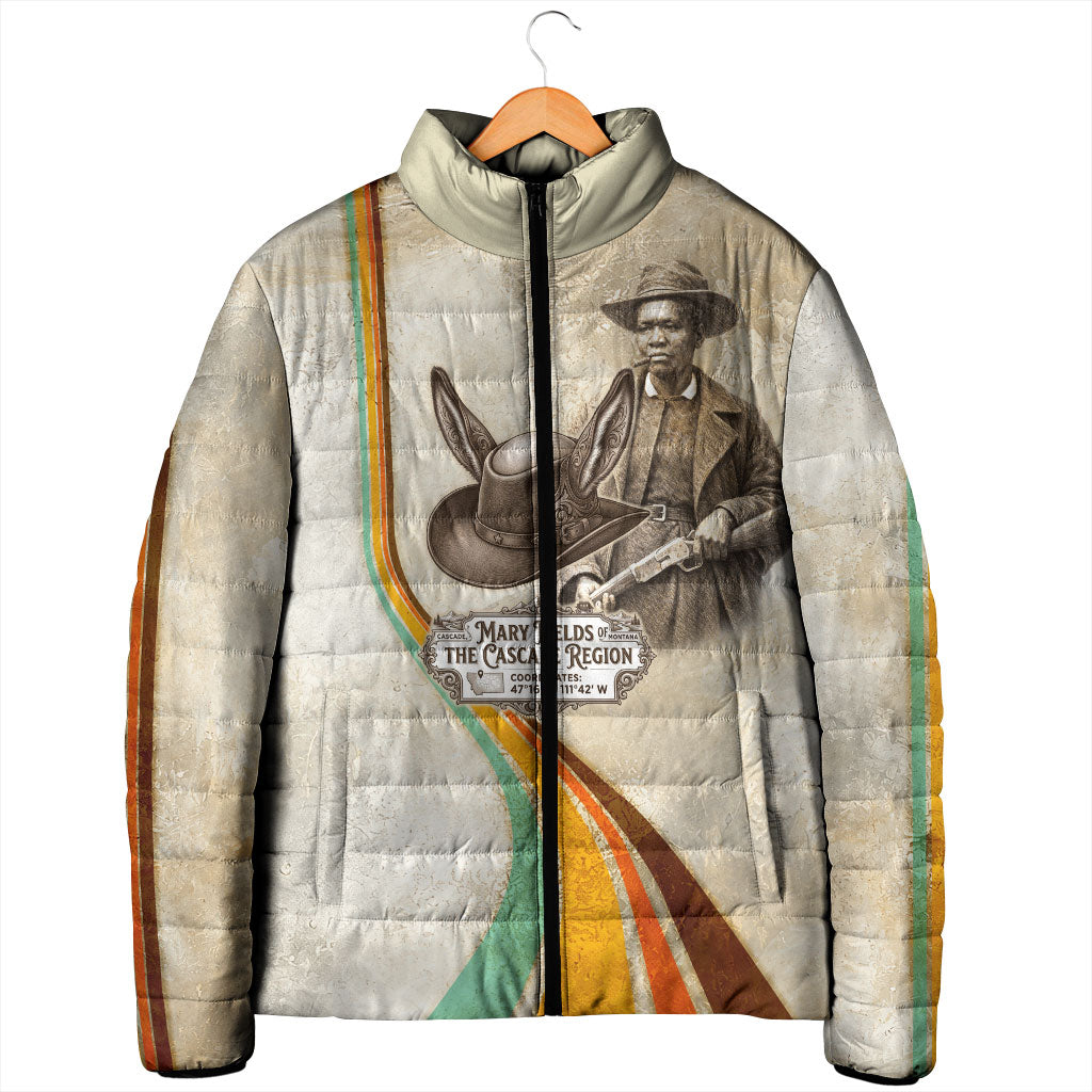 Mary Fields Stagecoach Mary Padded Jacket Vintage Western Wild West Cascade Region Pioneer