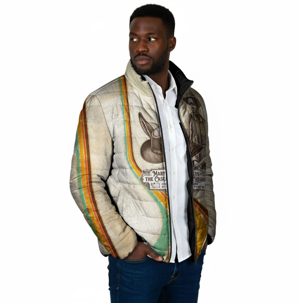 Mary Fields Stagecoach Mary Padded Jacket Vintage Western Wild West Cascade Region Pioneer