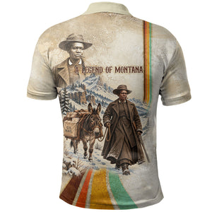 Mary Fields Stagecoach Mary Polo Shirt Vintage Western Wild West Cascade Region Pioneer