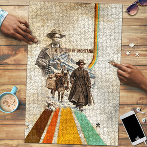 Mary Fields Stagecoach Mary Puzzle Vintage Western Wild West Cascade Region Pioneer
