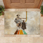 Mary Fields Stagecoach Mary Rubber Doormat Vintage Western Wild West Cascade Region Pioneer
