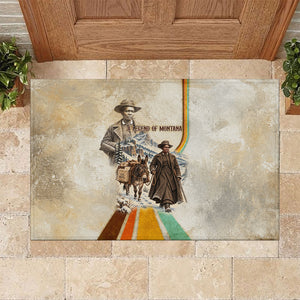 Mary Fields Stagecoach Mary Rubber Doormat Vintage Western Wild West Cascade Region Pioneer