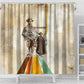 Mary Fields Stagecoach Mary Shower Curtain Vintage Western Wild West Cascade Region Pioneer