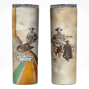 Mary Fields Stagecoach Mary Skinny Tumbler Vintage Western Wild West Cascade Region Pioneer
