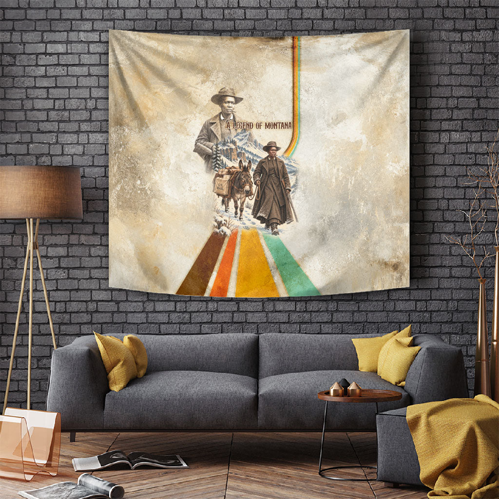Mary Fields Stagecoach Mary Tapestry Vintage Western Wild West Cascade Region Pioneer