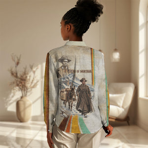Mary Fields Stagecoach Mary Women Casual Shirt Vintage Western Wild West Cascade Region Pioneer