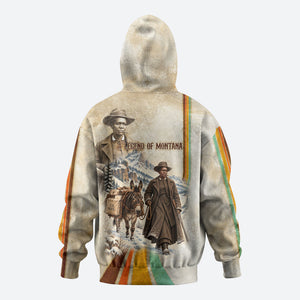 Mary Fields Stagecoach Mary Zip Hoodie Vintage Western Wild West Cascade Region Pioneer