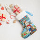 Saint Lucia Christmas In Paradise Christmas Stocking Tropical Parrot Santa Ugly Pattern Graphic Artwork