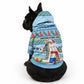 Saint Lucia Christmas In Paradise Pet Hoodie Tropical Parrot Santa Ugly Pattern Graphic Artwork