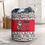 Parang Music Christmas Trinidad And Tobago Laundry Basket Scarlet Ibis Santa Merry Trini Christmas