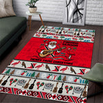 Parang Music Christmas Trinidad And Tobago Area Rug Scarlet Ibis Santa Merry Trini Christmas