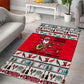 Parang Music Christmas Trinidad And Tobago Area Rug Scarlet Ibis Santa Merry Trini Christmas