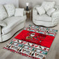 Parang Music Christmas Trinidad And Tobago Area Rug Scarlet Ibis Santa Merry Trini Christmas