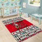 Parang Music Christmas Trinidad And Tobago Area Rug Scarlet Ibis Santa Merry Trini Christmas