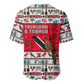 Parang Music Christmas Trinidad And Tobago Baseball Jersey Scarlet Ibis Santa Merry Trini Christmas