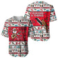 Parang Music Christmas Trinidad And Tobago Baseball Jersey Scarlet Ibis Santa Merry Trini Christmas
