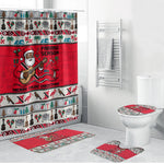 Parang Music Christmas Trinidad And Tobago Bathroom Set Scarlet Ibis Santa Merry Trini Christmas