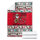Parang Music Christmas Trinidad And Tobago Blanket Scarlet Ibis Santa Merry Trini Christmas