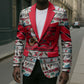 Parang Music Christmas Trinidad And Tobago Blazer Scarlet Ibis Santa Merry Trini Christmas