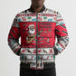 Parang Music Christmas Trinidad And Tobago Bomber Puffer Jacket Scarlet Ibis Santa Merry Trini Christmas