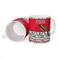 Parang Music Christmas Trinidad And Tobago Ceramic Mug Scarlet Ibis Santa Merry Trini Christmas