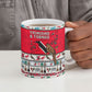 Parang Music Christmas Trinidad And Tobago Ceramic Mug Scarlet Ibis Santa Merry Trini Christmas