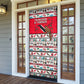 Parang Music Christmas Trinidad And Tobago Door Cover Scarlet Ibis Santa Merry Trini Christmas