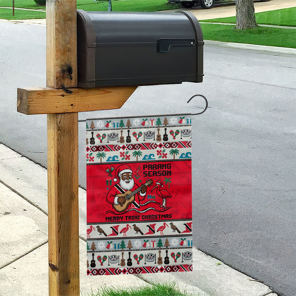 Parang Music Christmas Trinidad And Tobago Garden Flag Scarlet Ibis Santa Merry Trini Christmas