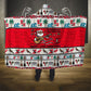 Parang Music Christmas Trinidad And Tobago Hooded Blanket Scarlet Ibis Santa Merry Trini Christmas