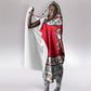 Parang Music Christmas Trinidad And Tobago Hooded Blanket Scarlet Ibis Santa Merry Trini Christmas