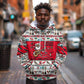 Parang Music Christmas Trinidad And Tobago Hoodie Scarlet Ibis Santa Merry Trini Christmas