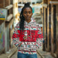 Parang Music Christmas Trinidad And Tobago Hoodie Scarlet Ibis Santa Merry Trini Christmas