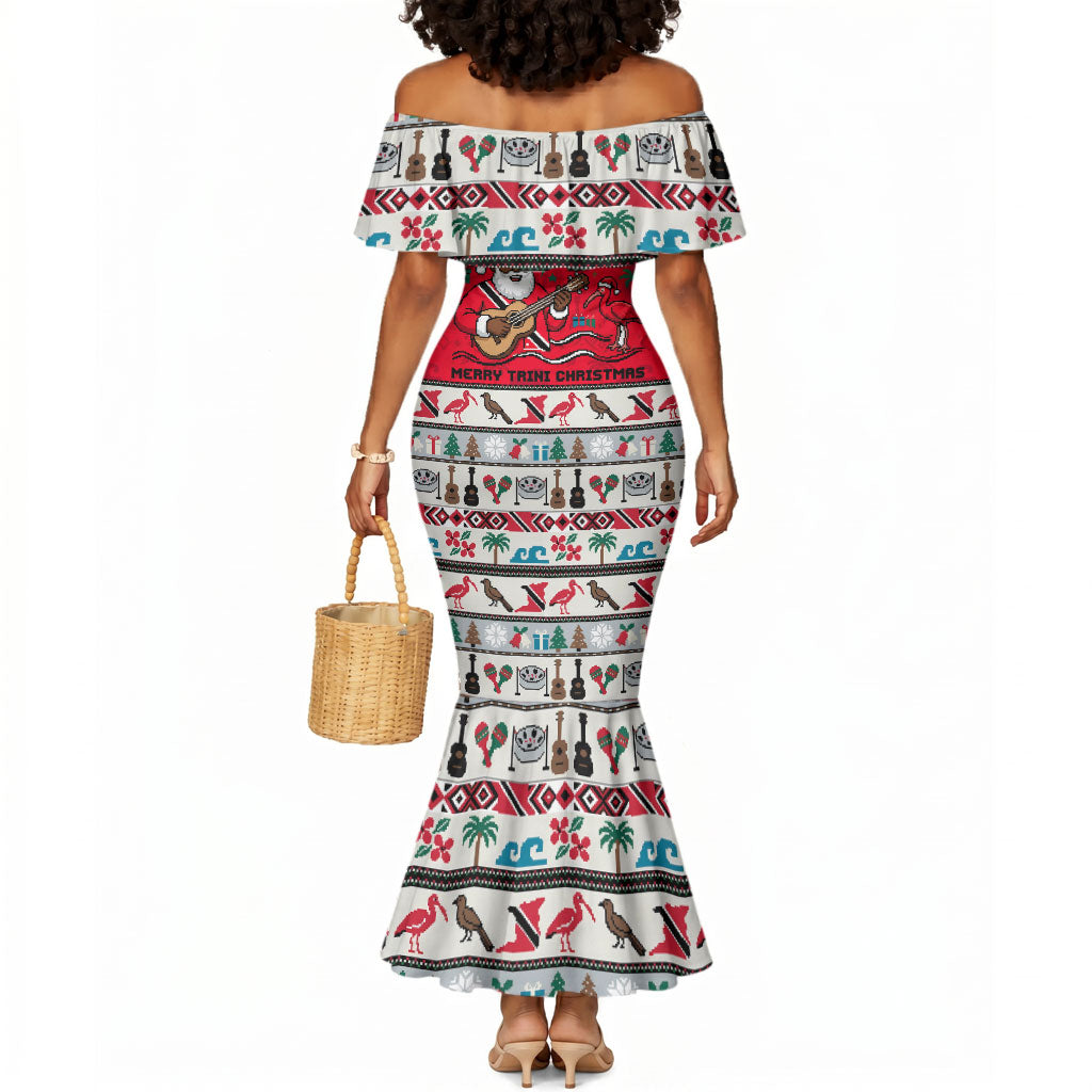 Parang Music Christmas Trinidad And Tobago Mermaid Dress Scarlet Ibis Santa Merry Trini Christmas