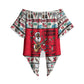 Parang Music Christmas Trinidad And Tobago Off Shoulder Wrap Waist Top Scarlet Ibis Santa Merry Trini Christmas