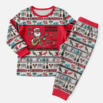 Parang Music Christmas Trinidad And Tobago Christmas Pajama Set Scarlet Ibis Santa Merry Trini Christmas