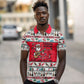 Parang Music Christmas Trinidad And Tobago Polo Shirt Scarlet Ibis Santa Merry Trini Christmas