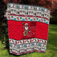 Parang Music Christmas Trinidad And Tobago Quilt Scarlet Ibis Santa Merry Trini Christmas